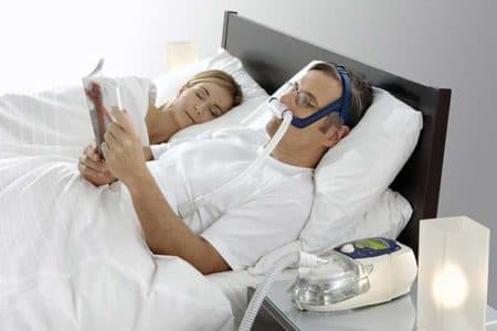 CPAP in use | Sleep Apnea Treatment | Clio, MI